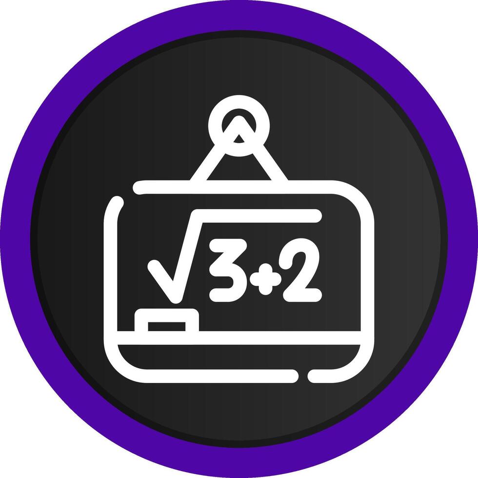 Whiteboard kreatives Icon-Design vektor