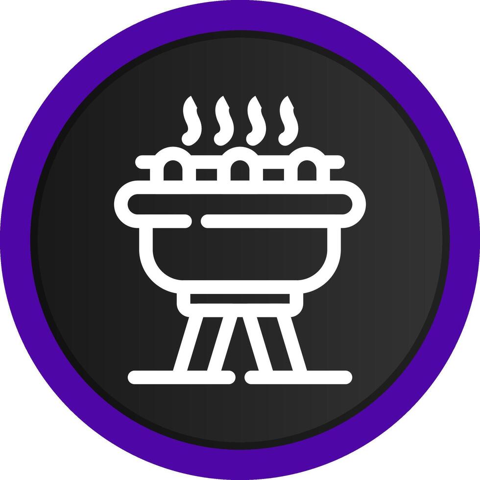 Grill kreatives Icon-Design vektor