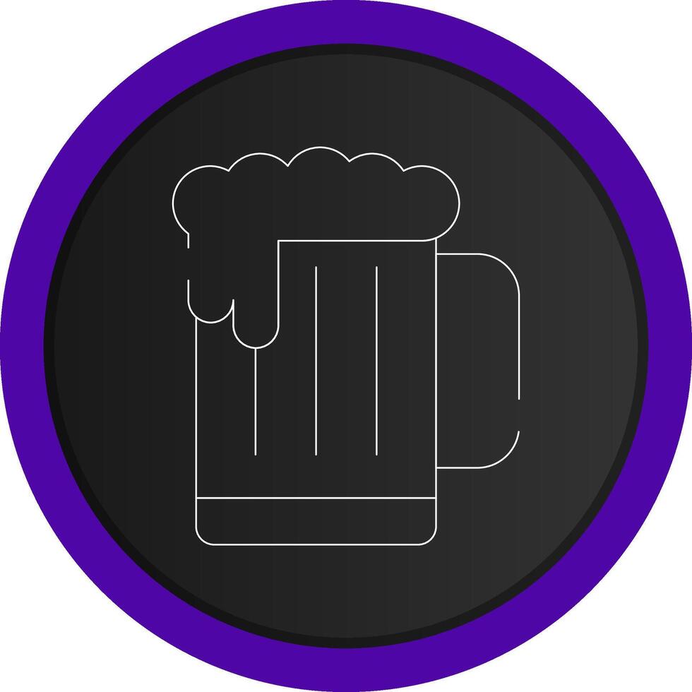 Bier kreatives Icon-Design vektor