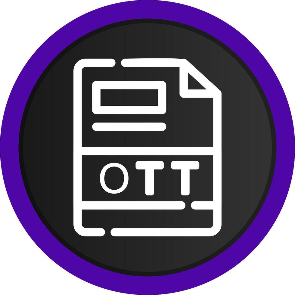 ott kreativ Symbol Design vektor