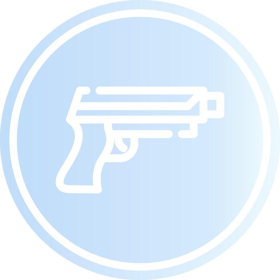 Waffe kreatives Icon-Design vektor