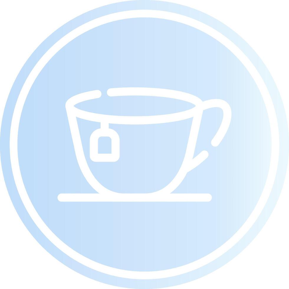 Teetasse kreatives Icon-Design vektor