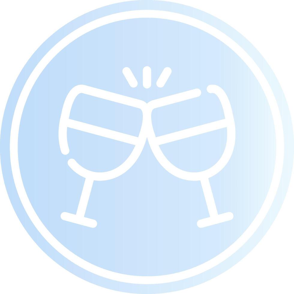 Wein kreatives Icon-Design vektor