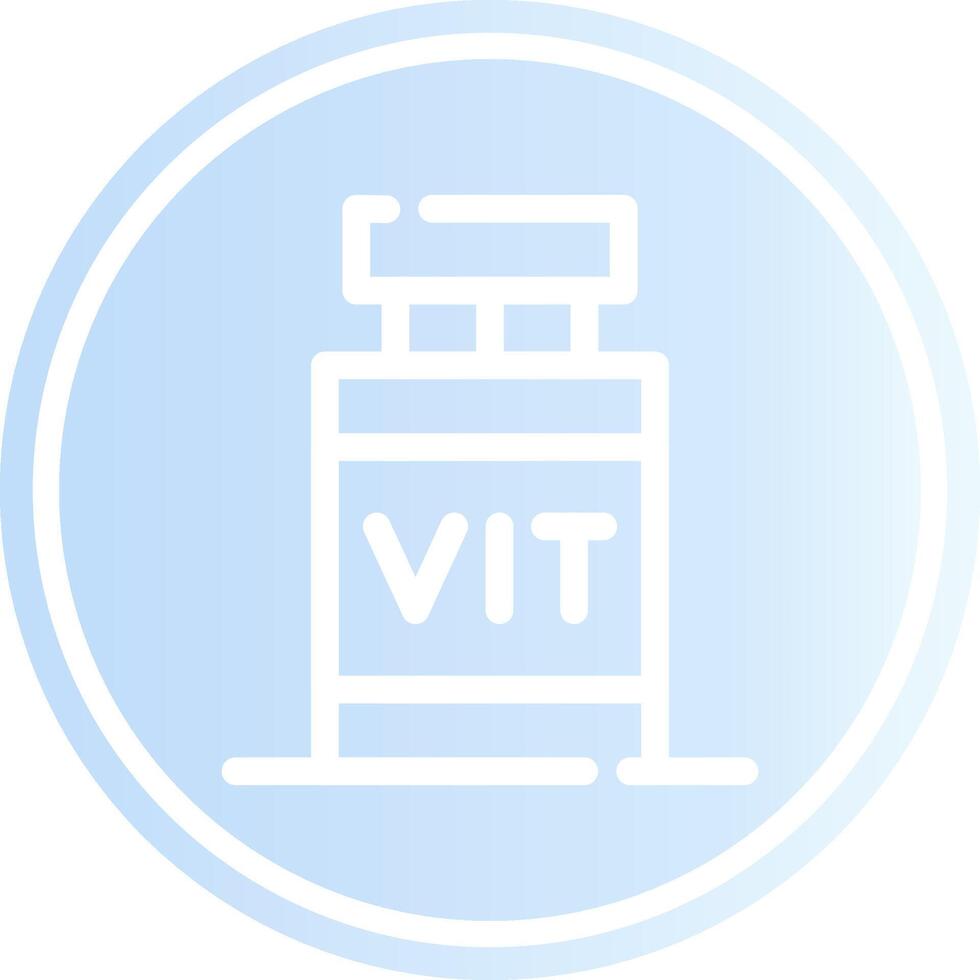 vitamin kreativ ikon design vektor