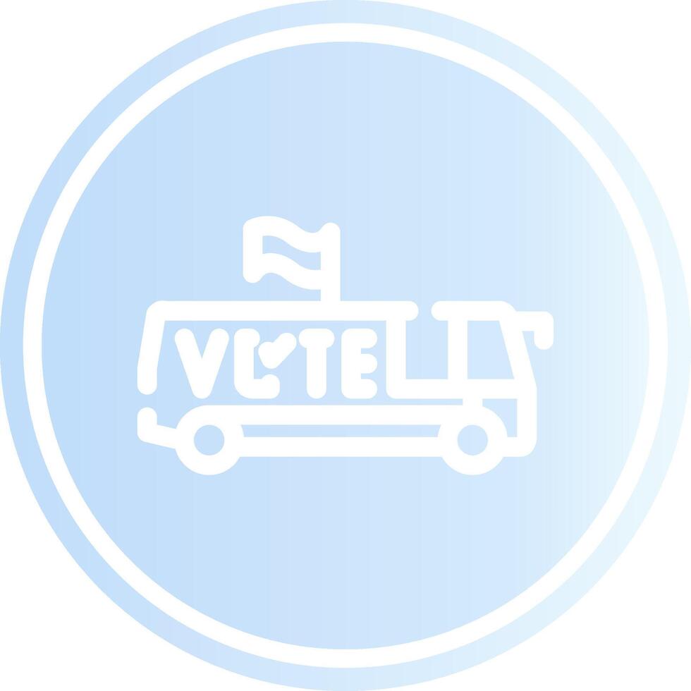 Bus kreatives Icon-Design vektor