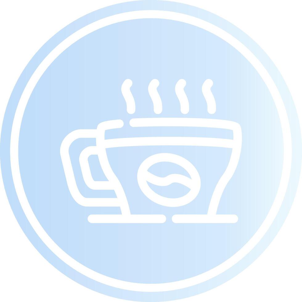 Kaffee kreatives Icon-Design vektor