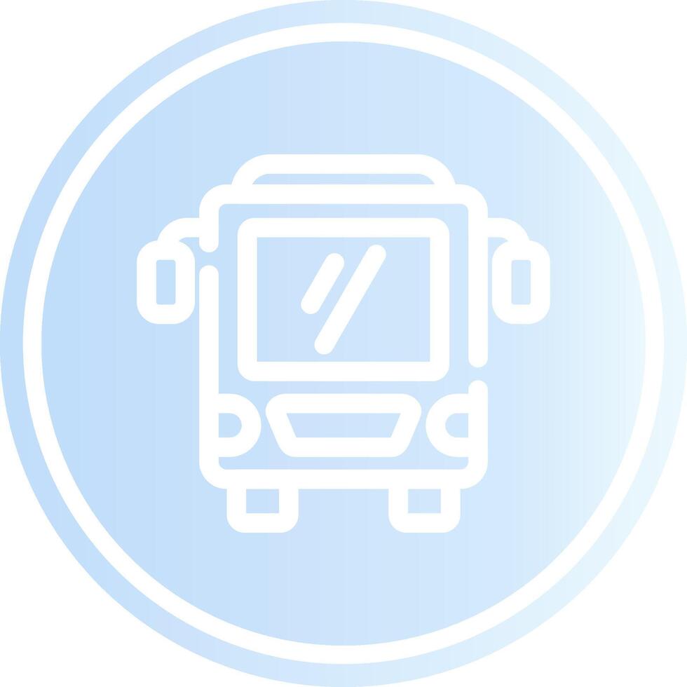 Bus kreatives Icon-Design vektor