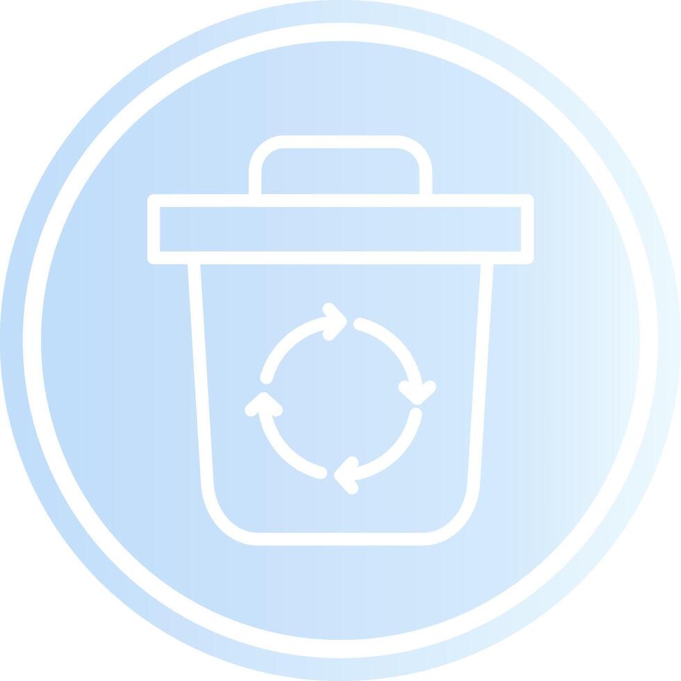 Trash-kreatives Icon-Design vektor