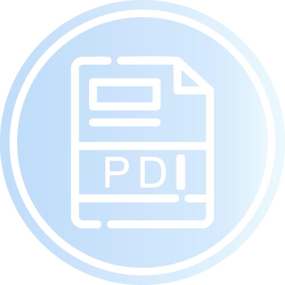 pdi kreativ Symbol Design vektor