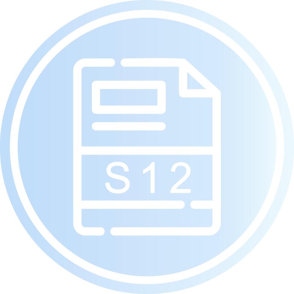 s12 kreativ ikon design vektor