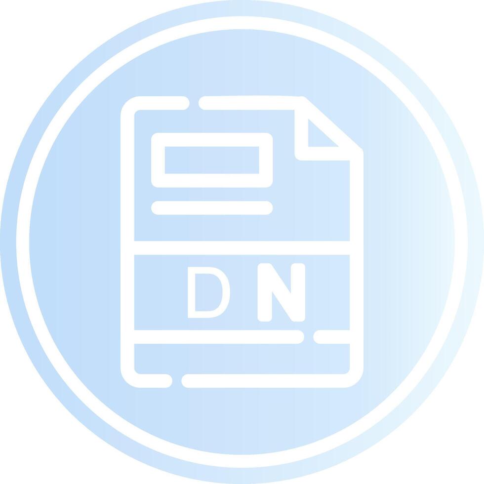 dn kreativ Symbol Design vektor