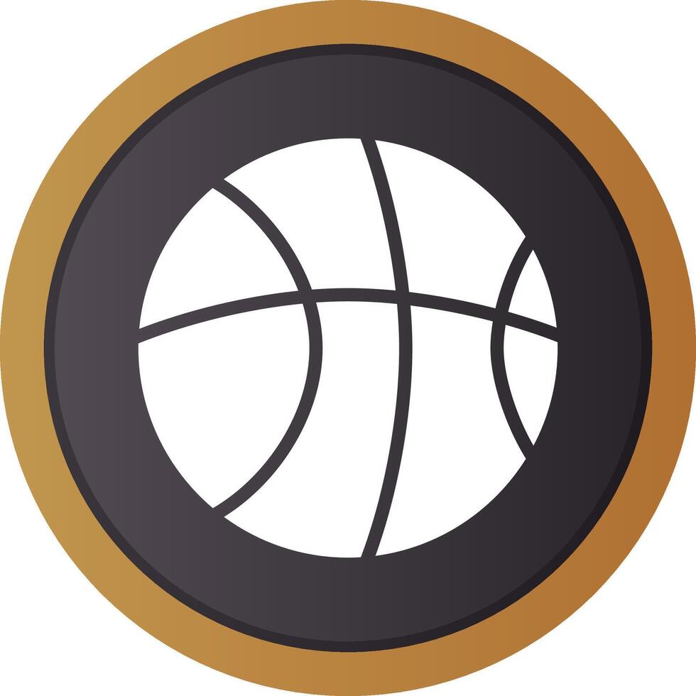 Basketball kreatives Icon-Design vektor