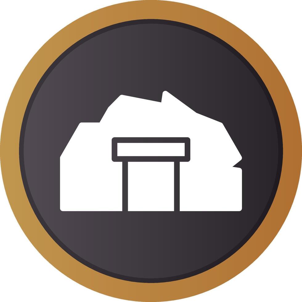 Goldmine kreatives Icon-Design vektor