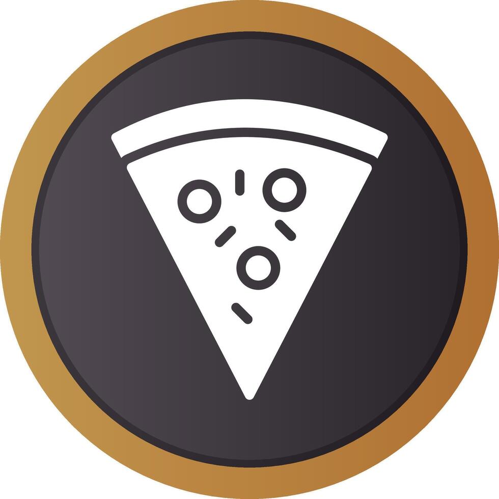 Pizza kreatives Icon-Design vektor