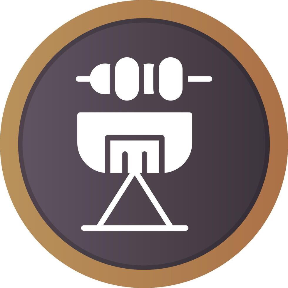 BBQ kreatives Icon-Design vektor