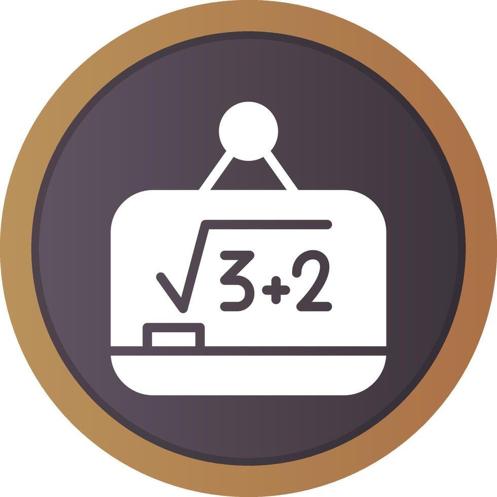 Whiteboard kreatives Icon-Design vektor