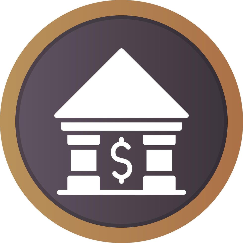 Bank kreatives Icon-Design vektor