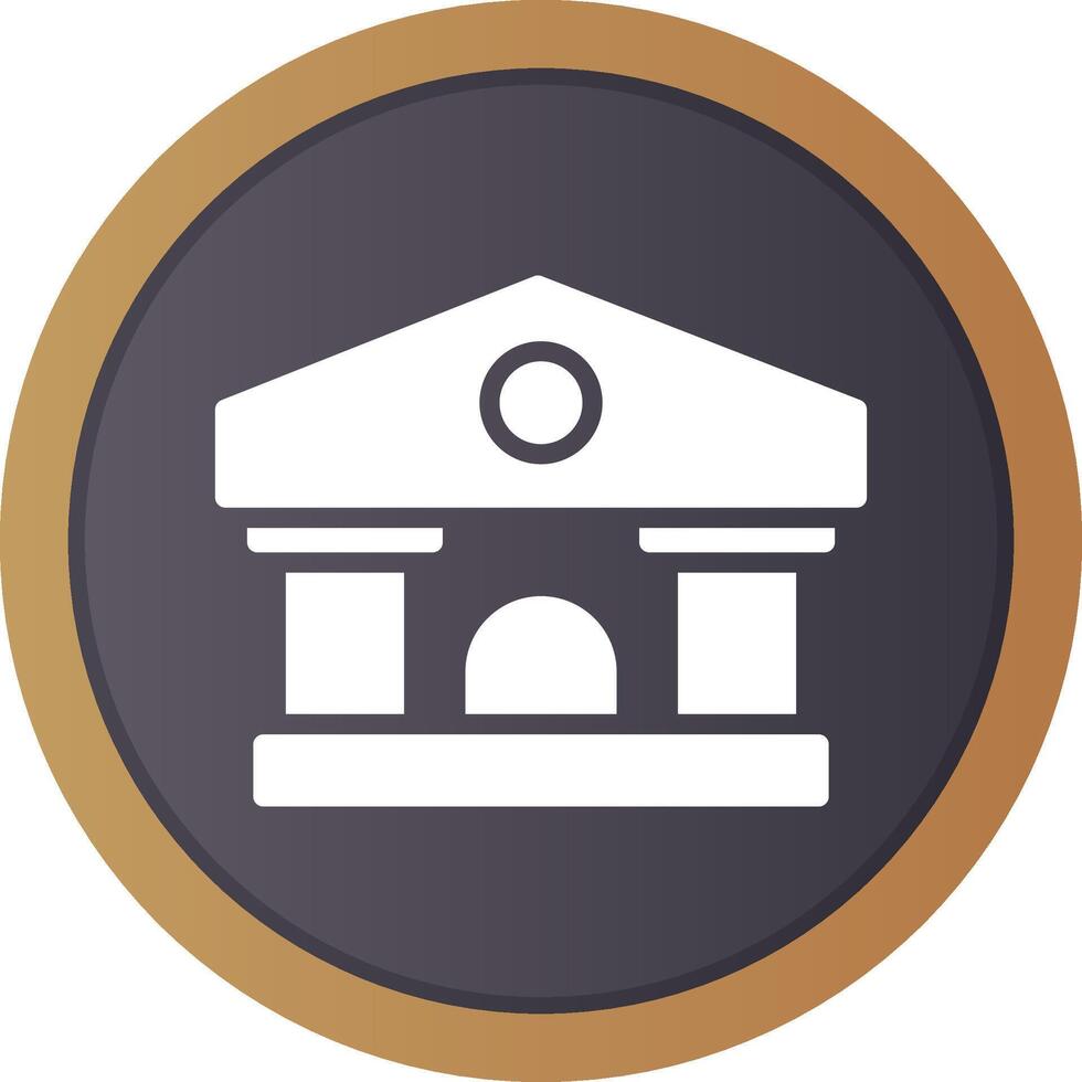 Bank kreatives Icon-Design vektor