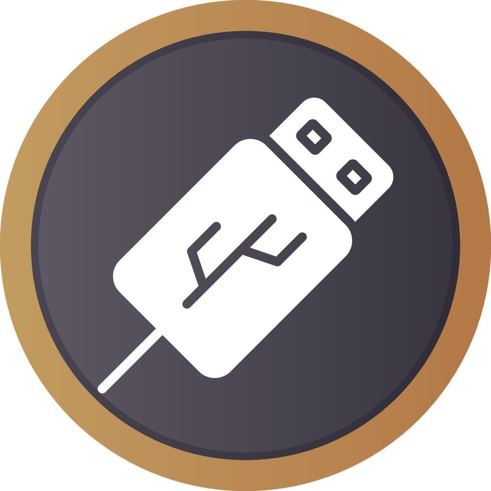 USB kreatives Icon-Design vektor