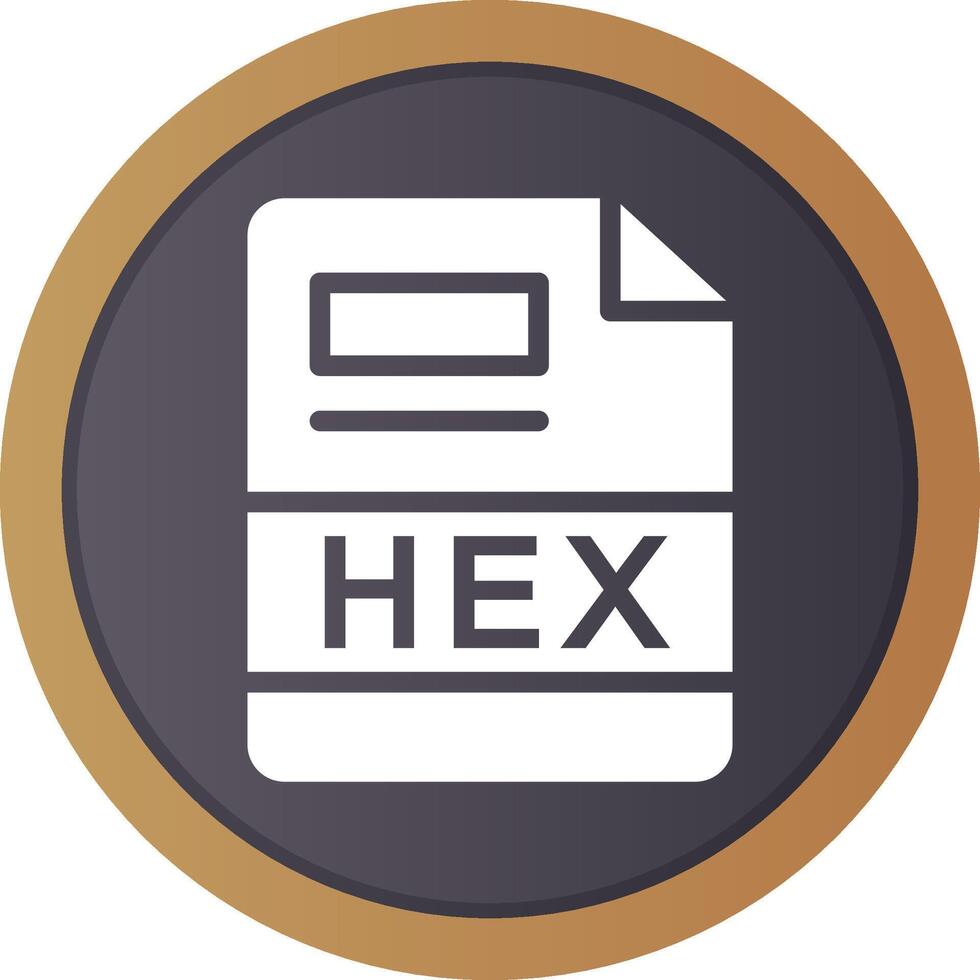 hex kreativ ikon design vektor