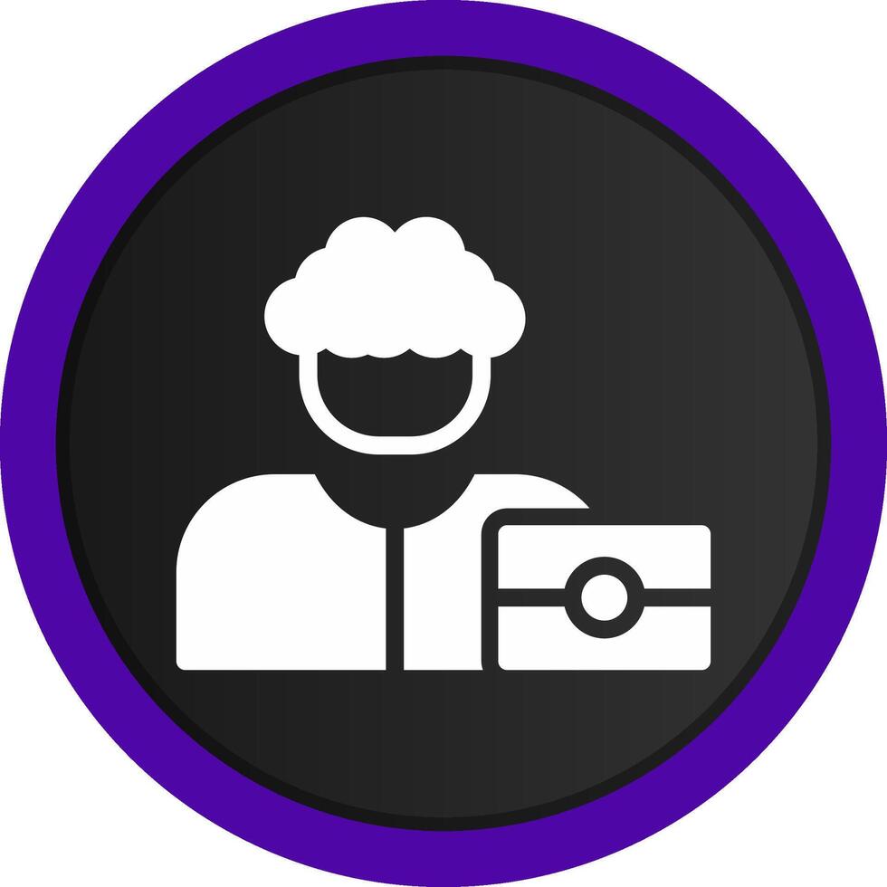 Fotograf kreatives Icon-Design vektor