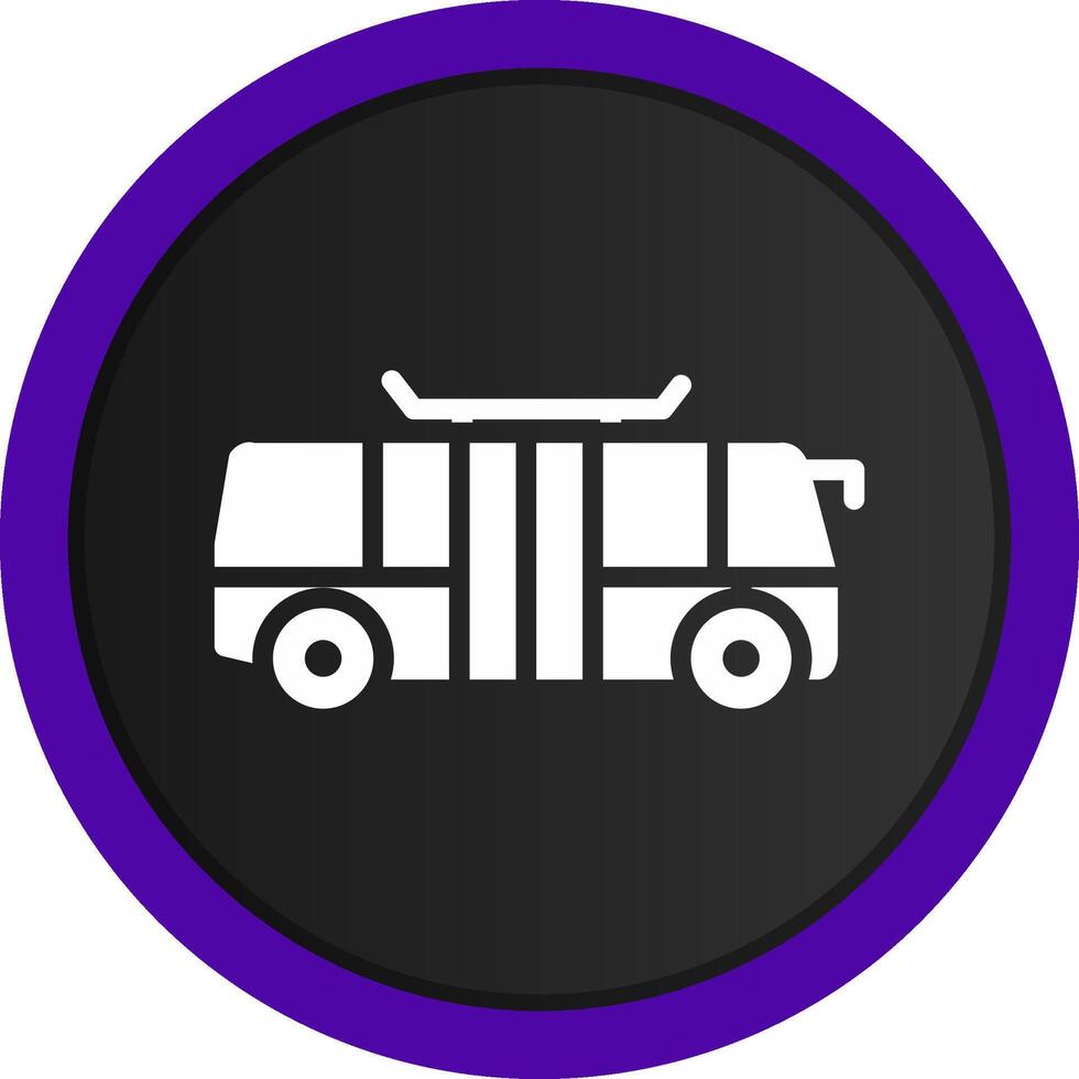 Bus kreatives Icon-Design vektor