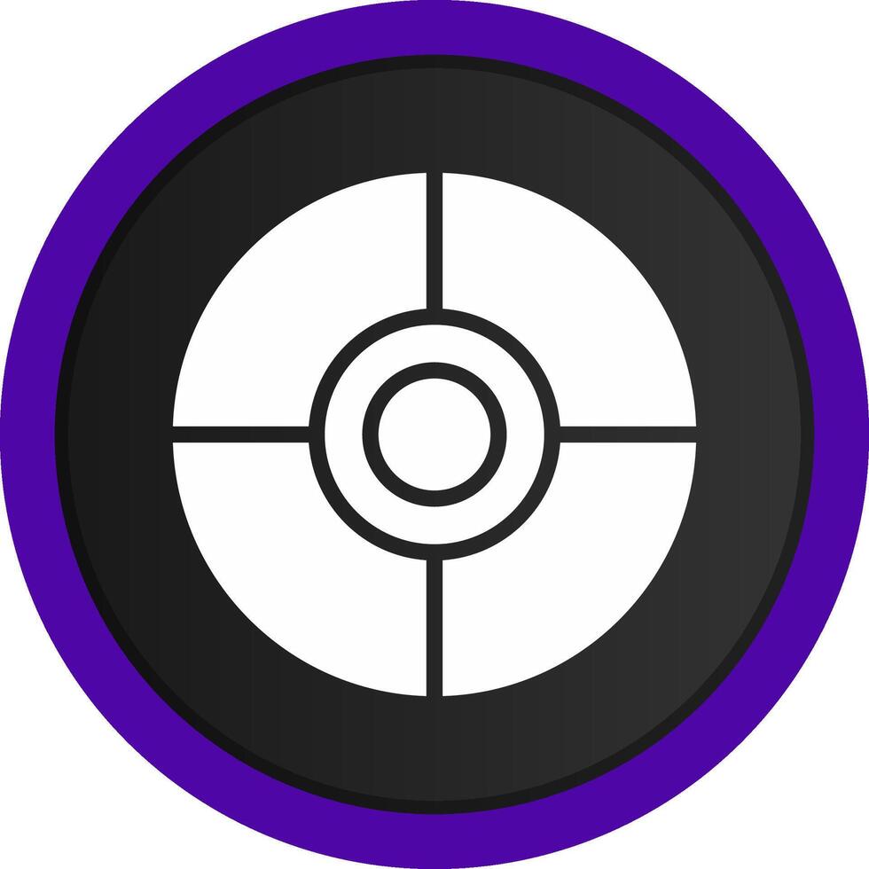 Färg cirkel kreativ ikon design vektor