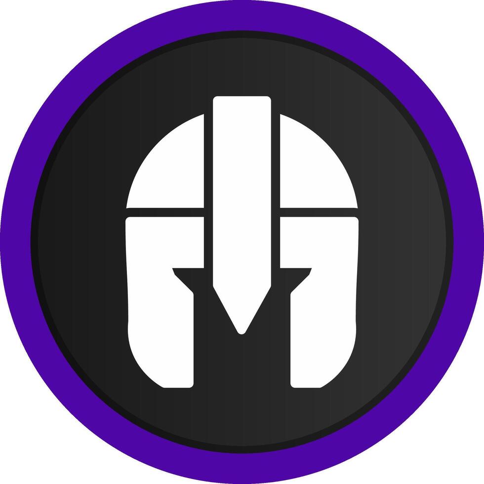 Helm kreatives Icon-Design vektor