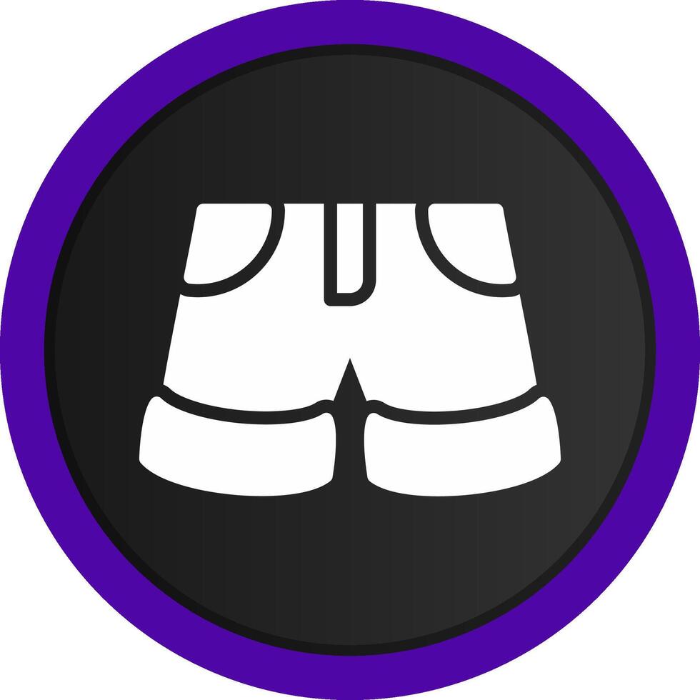 Shorts kreatives Icon-Design vektor