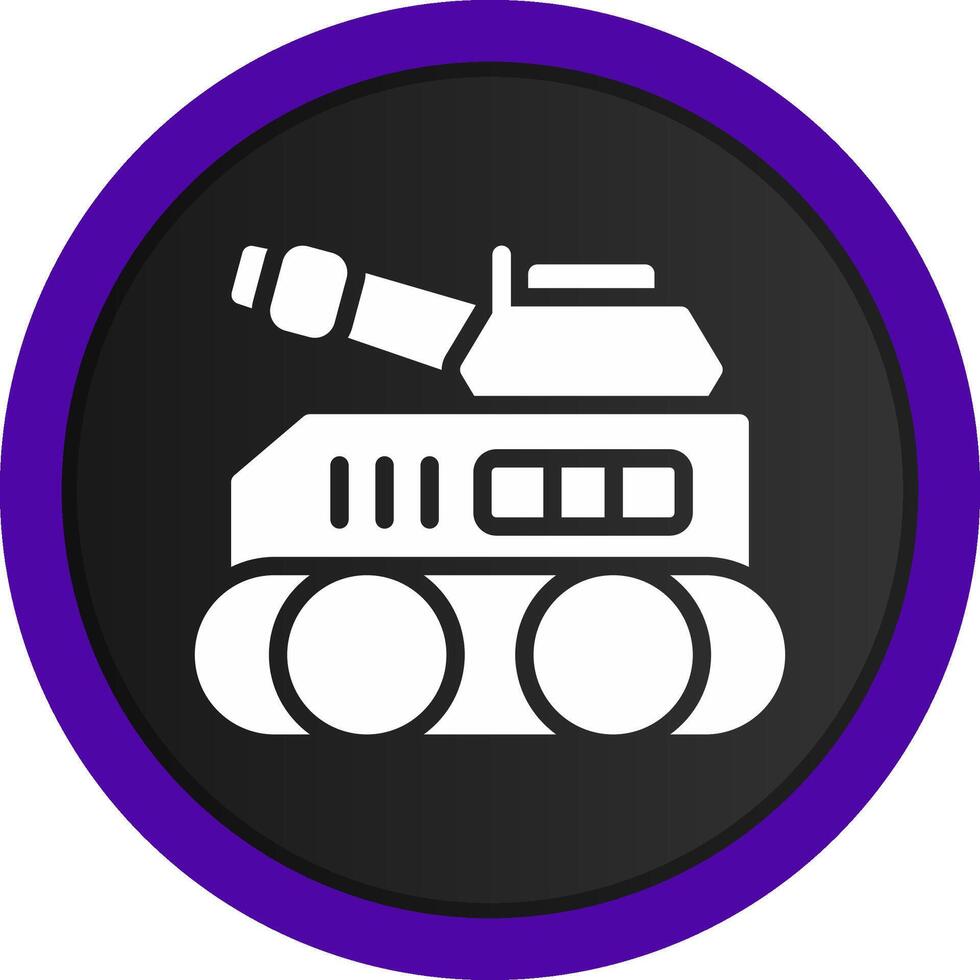 Tank kreatives Icon-Design vektor