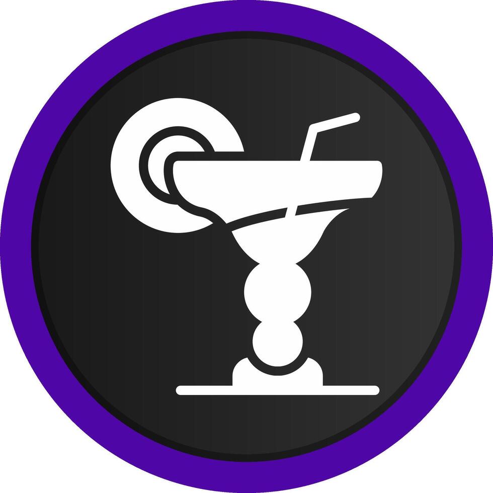 kreatives Icon-Design für Cocktails vektor