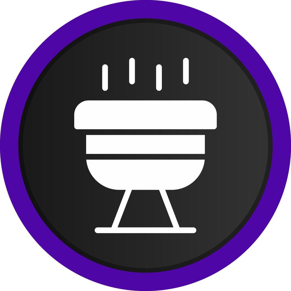 BBQ kreatives Icon-Design vektor