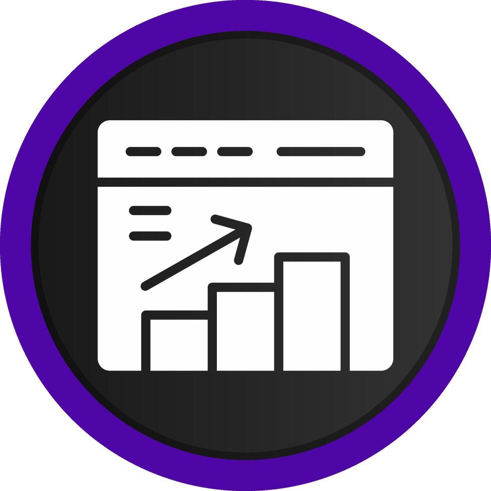 Statistiken kreatives Icon-Design vektor