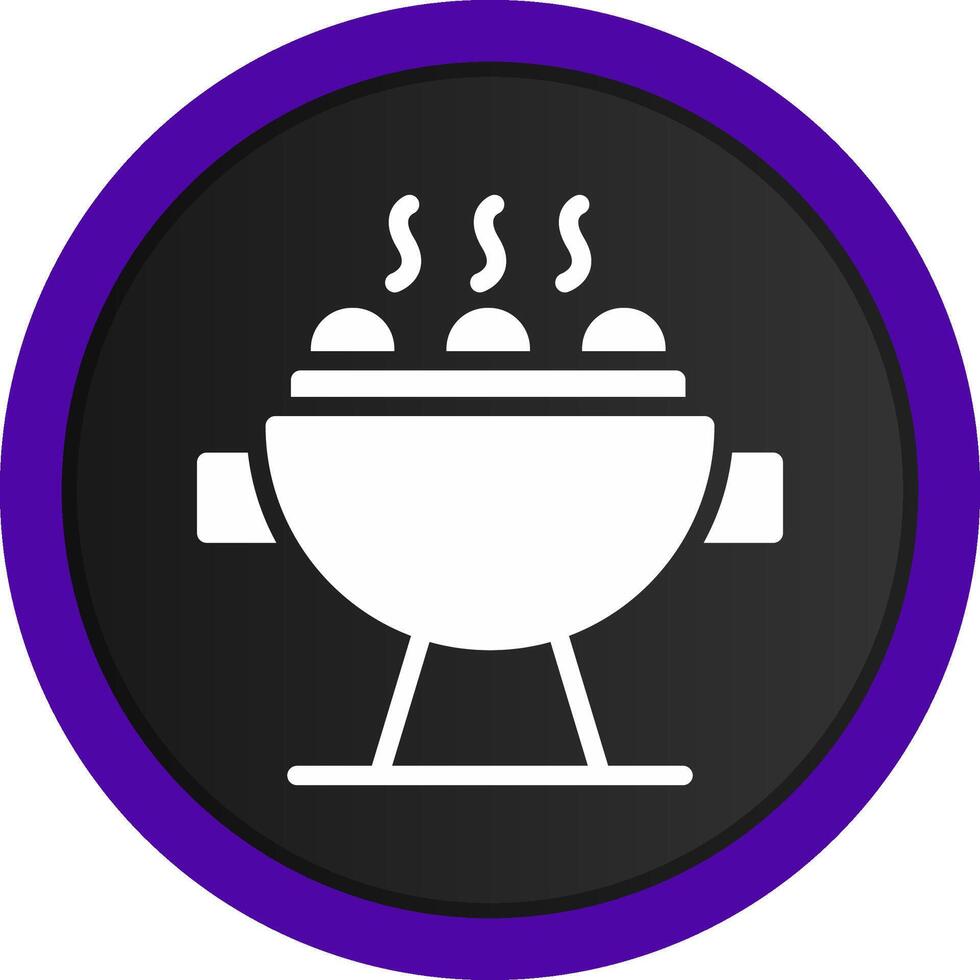 grill kreativ ikon design vektor