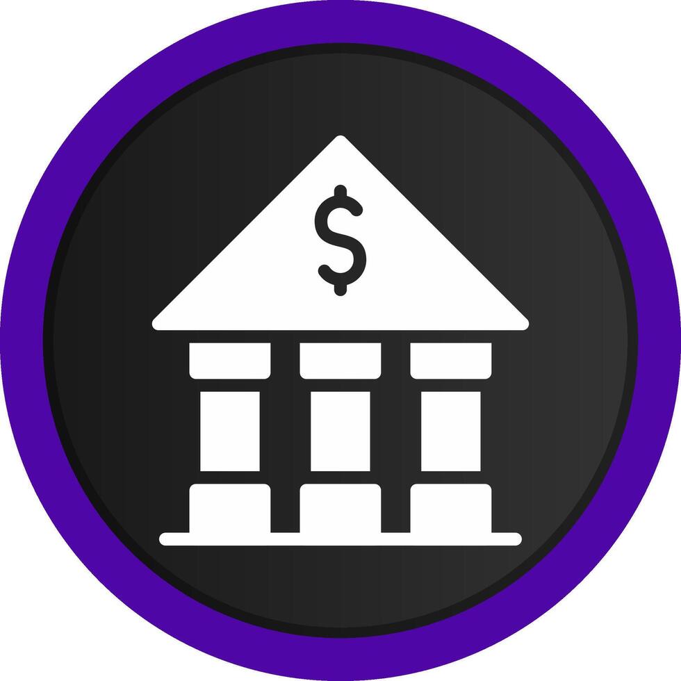 Bank kreatives Icon-Design vektor