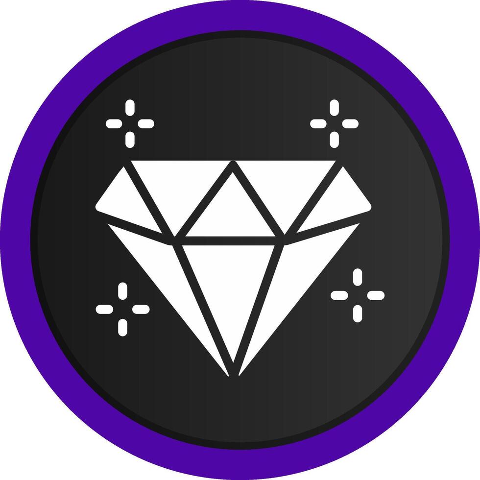 Diamant kreatives Icon-Design vektor