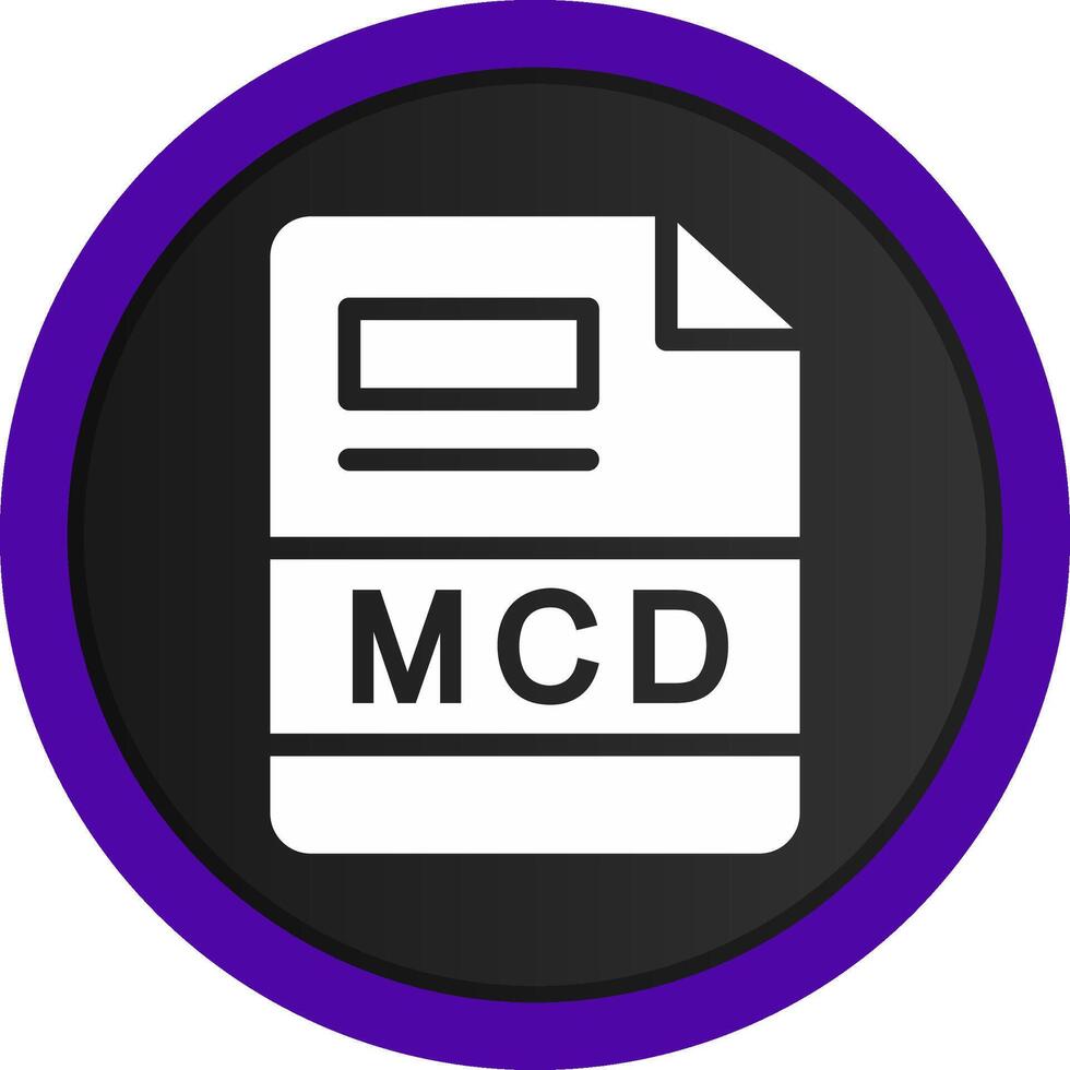 mcd kreativ Symbol Design vektor