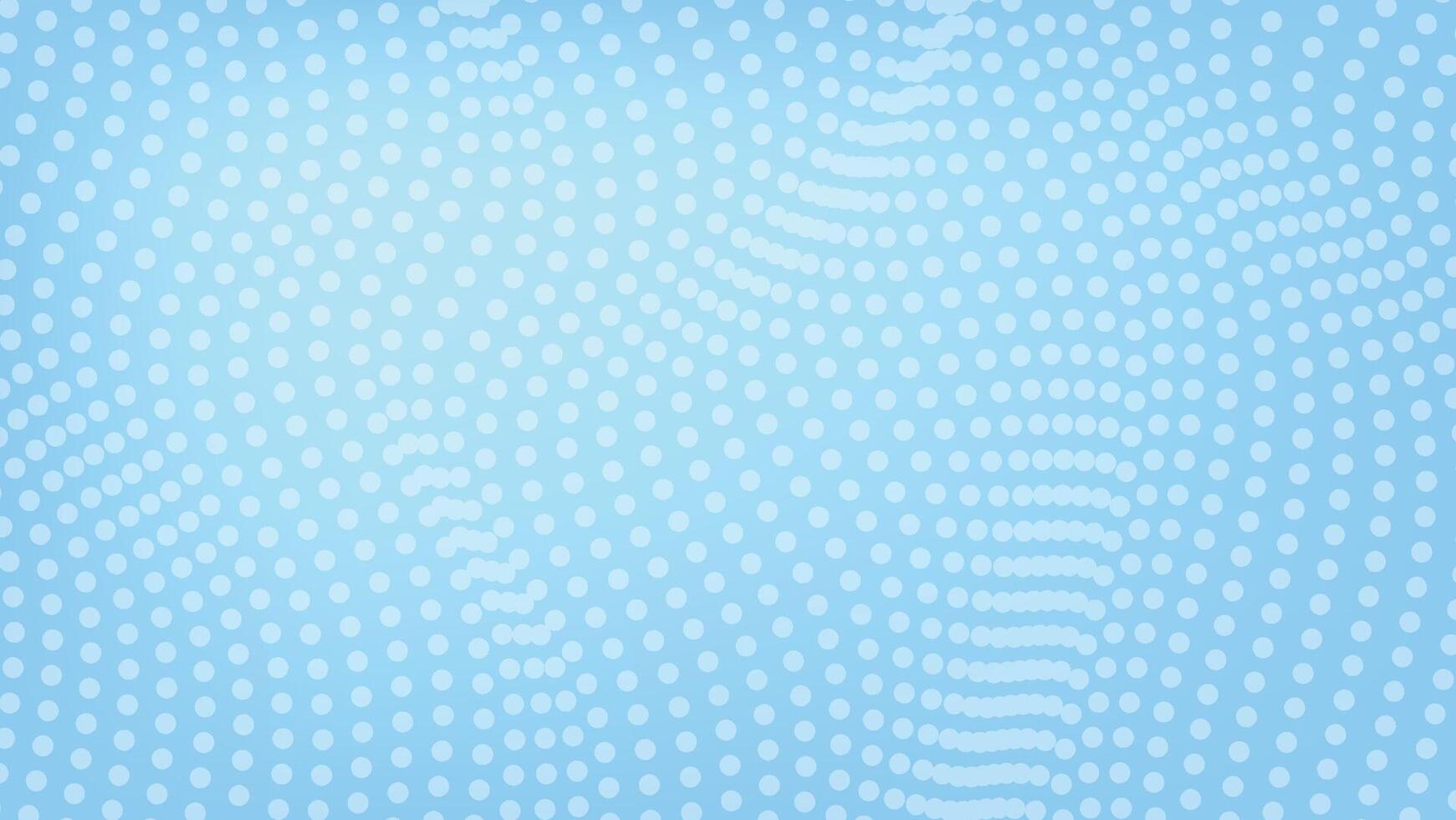 abstrakt modern Hintergrund Punkte Muster auf Licht Blau Farbe Gradient vektor