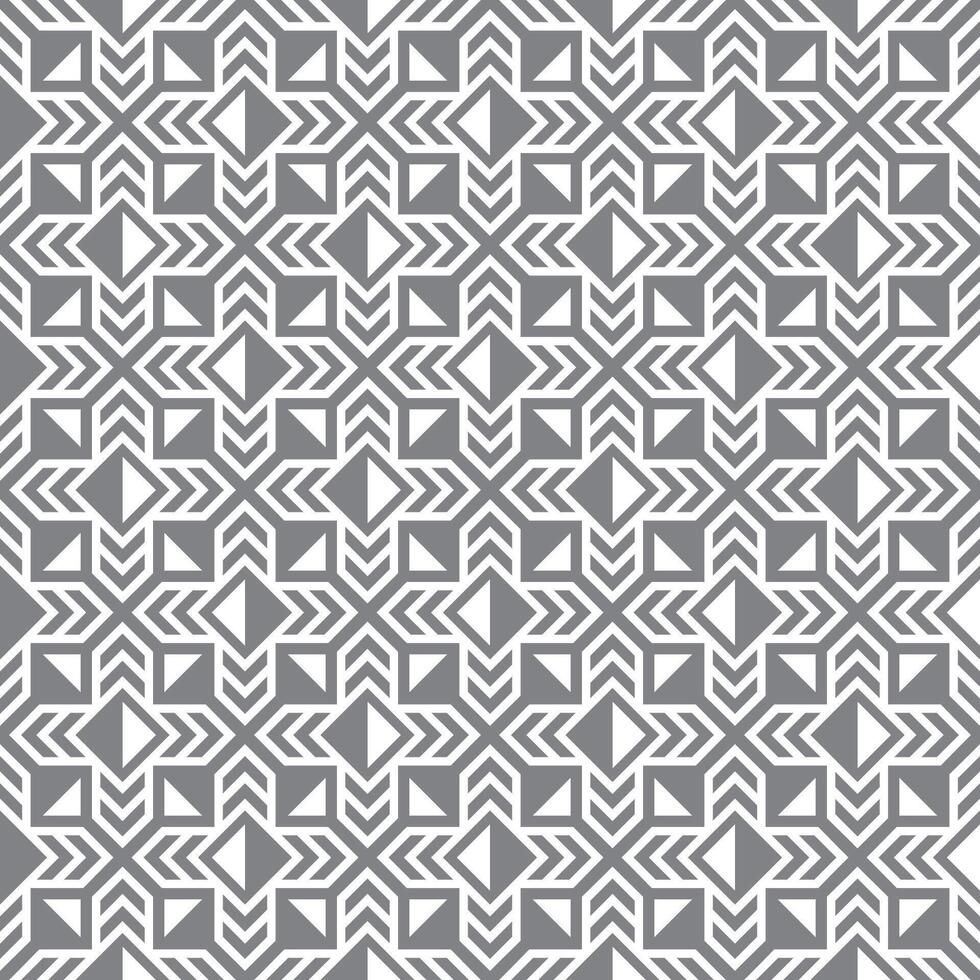 Platz geometrisch nahtlos Muster Hintergrund vektor