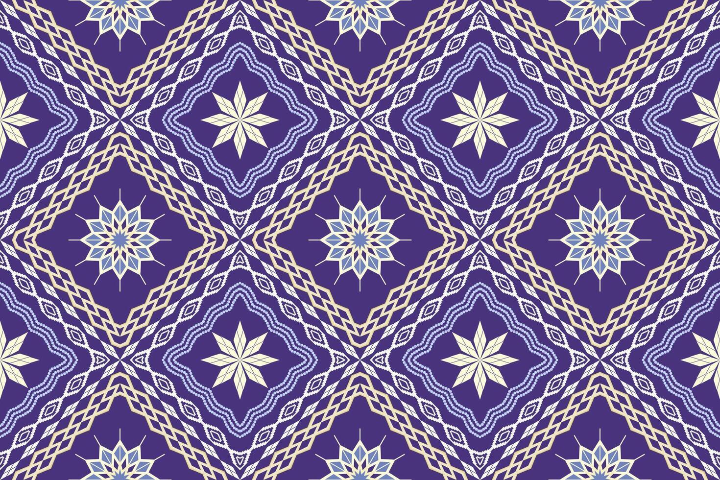 ethnisch Zahl aztekisch Stickerei Stil.geometrisch Ikat orientalisch traditionell Kunst Musterdesign zum ethnisch Hintergrund, Hintergrund, Mode, Kleidung, Verpackung, Stoff, Element, Sarong, Grafik, Vektor Illustration.