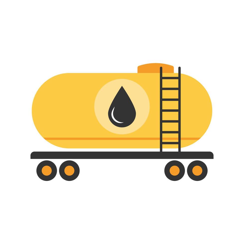 Petroleum Industrie. Vektor Kraftstoff, Öl, Gas und Energie Illustration. Benzin Bahnhof oder Leistung Symbol und Element.