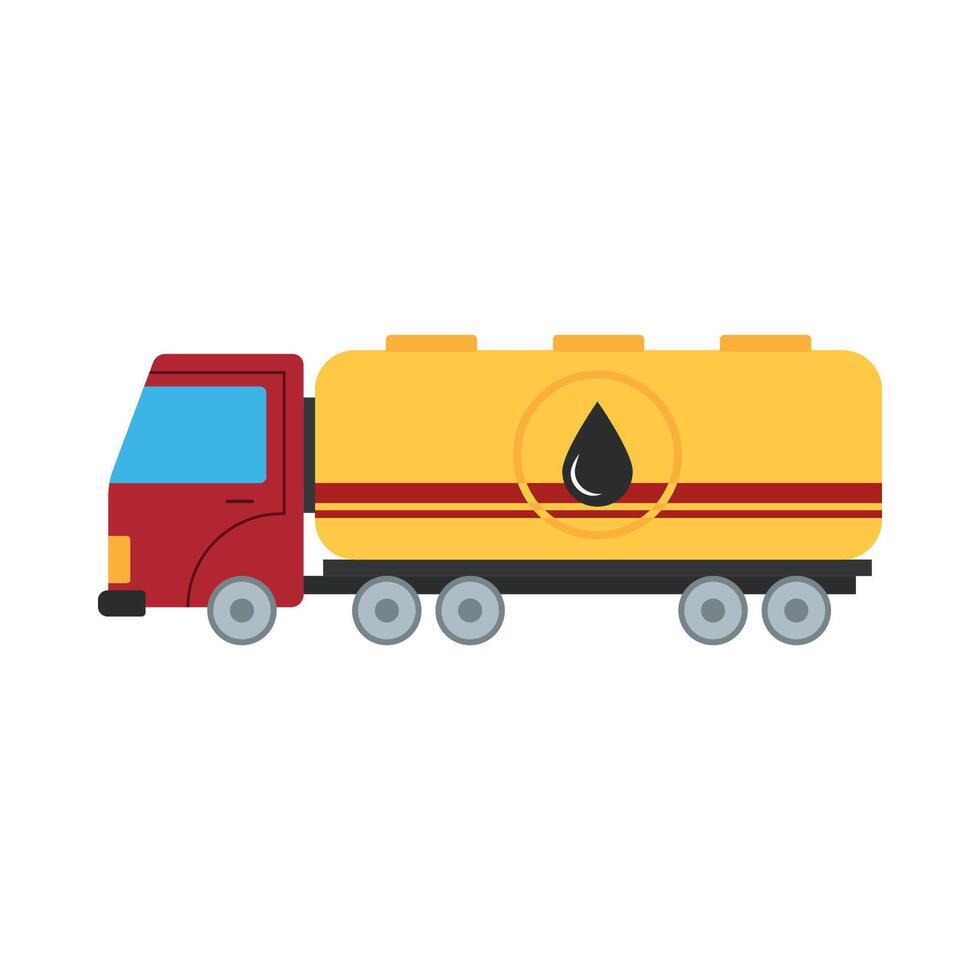 Petroleum Industrie. Vektor Kraftstoff, Öl, Gas und Energie Illustration. Benzin Bahnhof oder Leistung Symbol und Element.