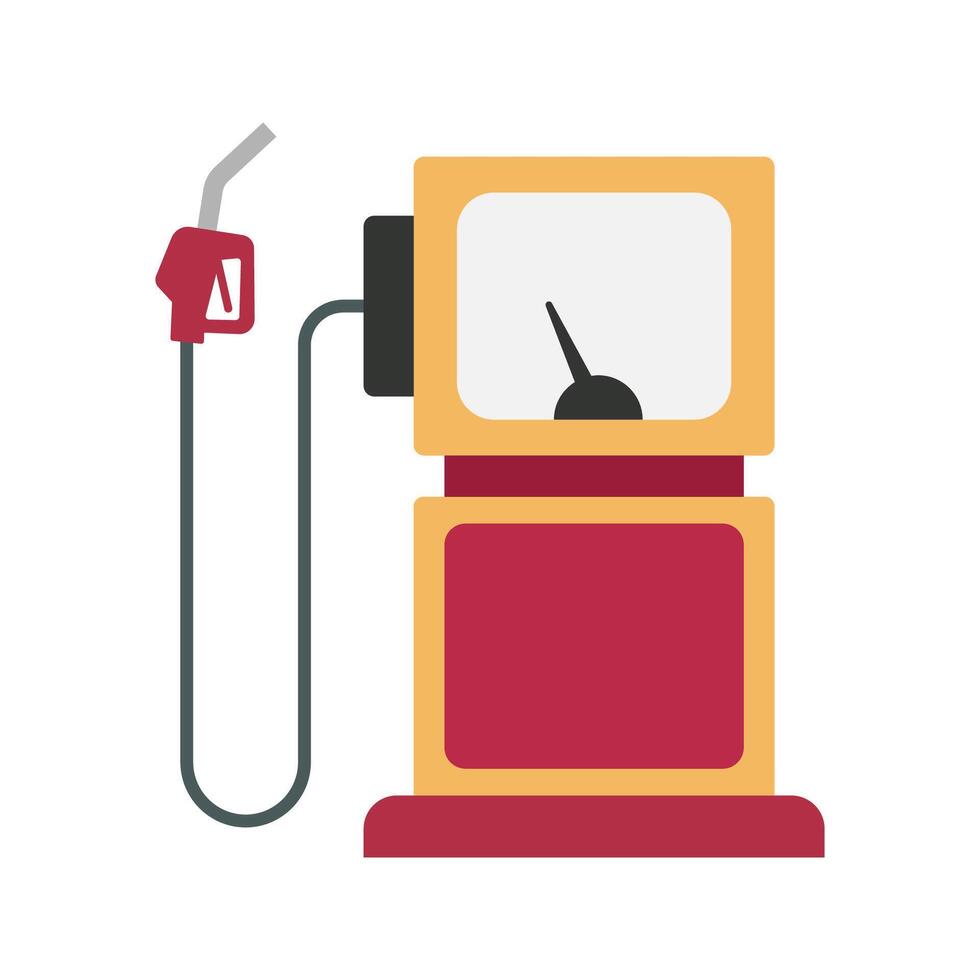 petroleum industri. vektor bränsle, olja, gas och energi illustration. bensin station eller kraft symbol och element.