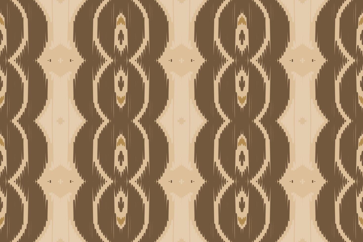 ikat abstraktes geometrisches ethnisches musterdesign der stickerei. aztekischer Stoff Teppich Mandala Ornament Chevron Textildekoration Tapete. tribal boho einheimischer ethnischer türkei traditioneller vektorhintergrund vektor