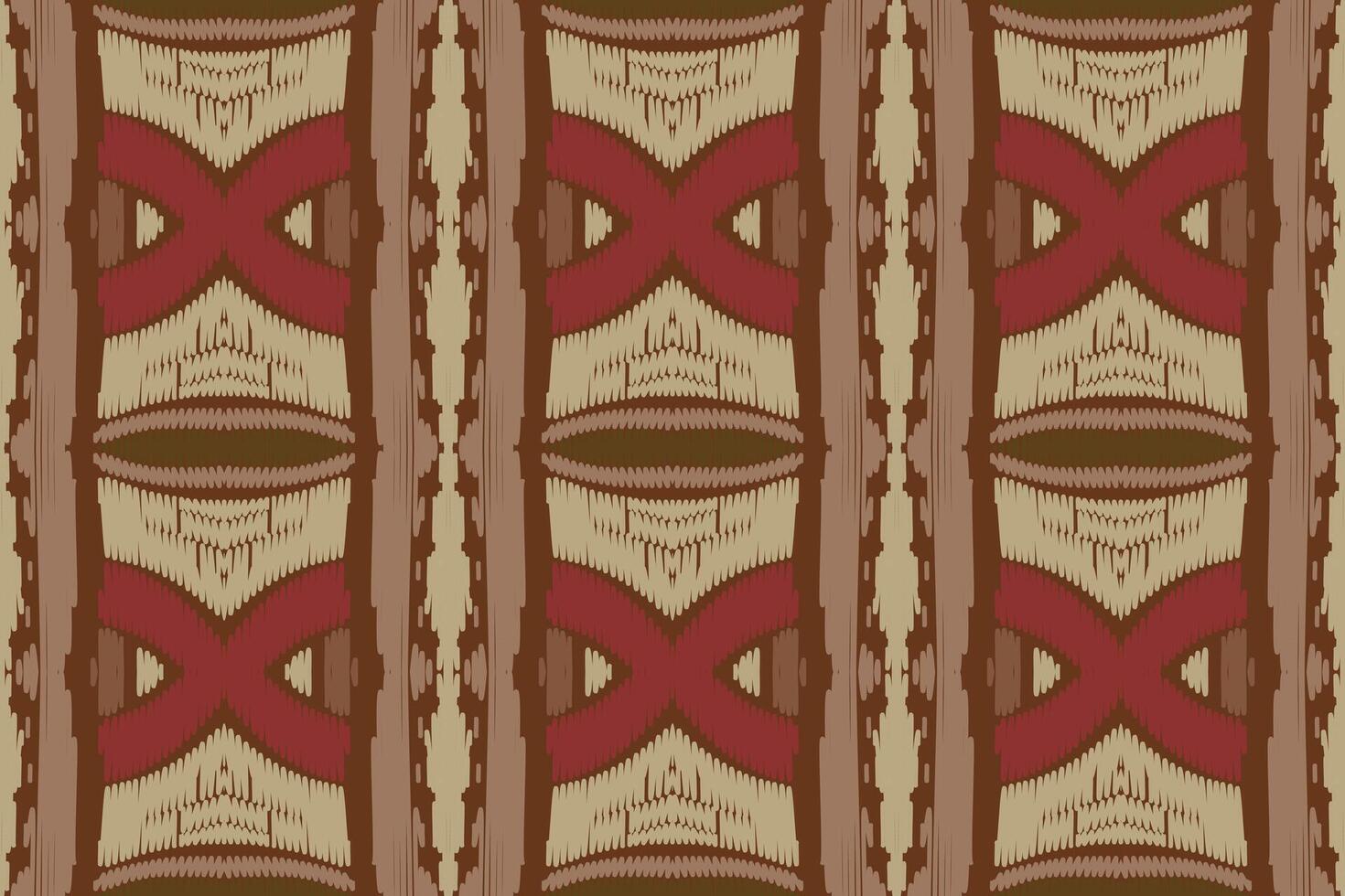 ikat mönster stam- korsa sömlös mönster. etnisk geometrisk batik ikkat digital vektor textil- design för grafik tyg saree mughal borsta symbol strängar textur kurti kurtis kurtas