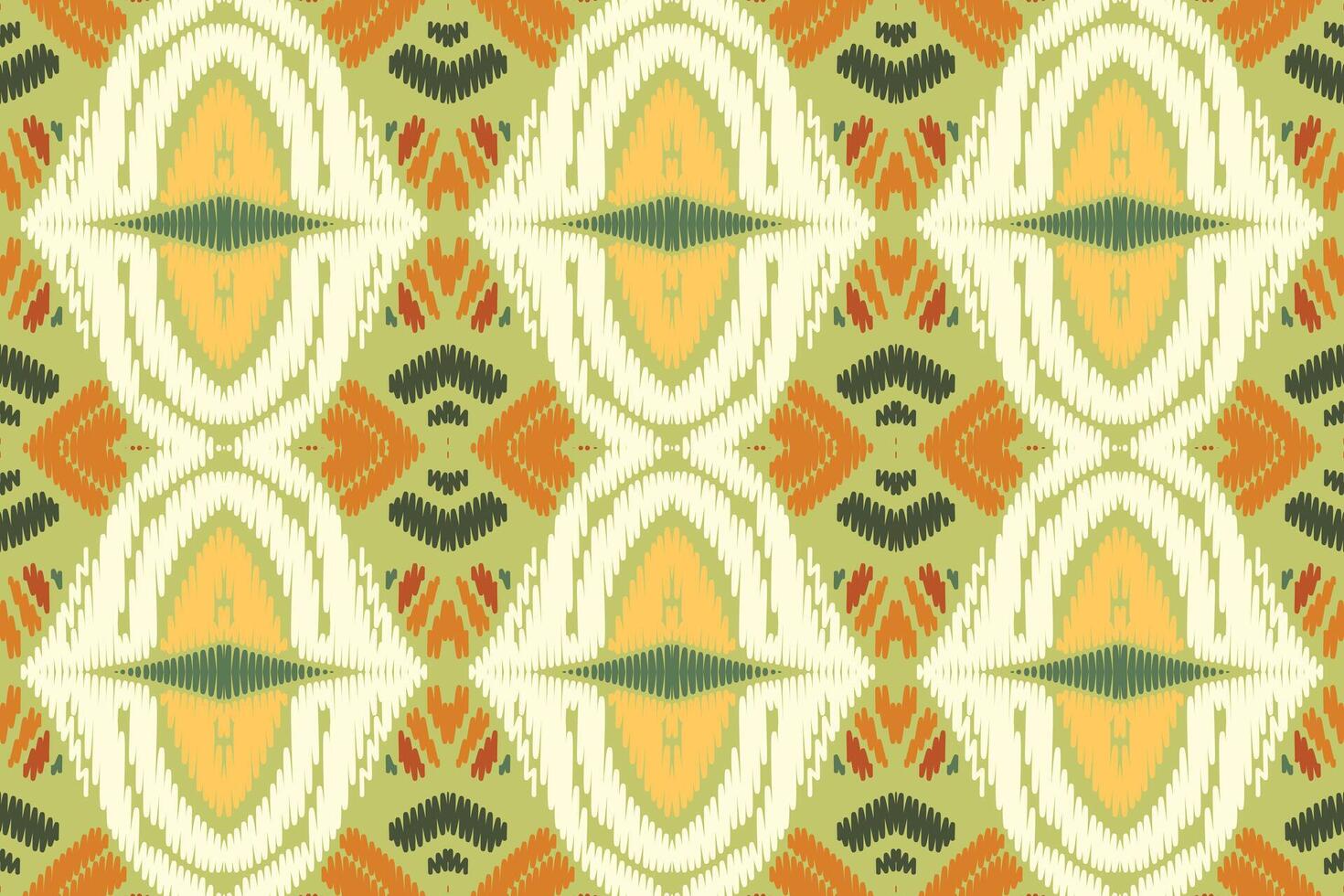 etniska ikat sömlösa mönster i tribal. design för bakgrund, tapeter, vektorillustration, tyg, kläder, matta, textil, batik, broderi. vektor