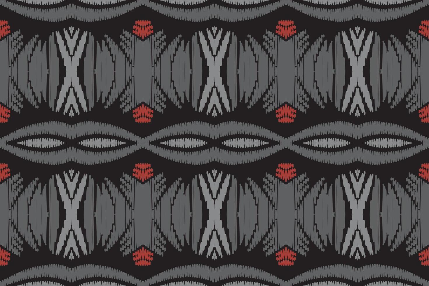 Ikat-Muster im Stammes-. geometrische ethnische traditionelle. mexikanischer gestreifter stil. Design für Hintergrund, Tapete, Vektorillustration, Stoff, Kleidung, Batik, Teppich, Stickerei. vektor