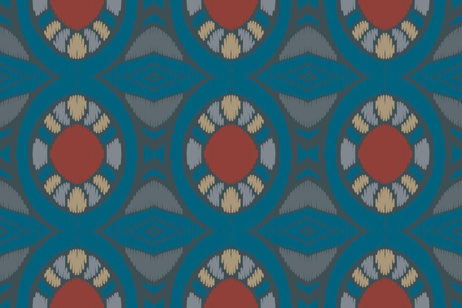 Ikat-Muster im Stammes-. geometrische ethnische traditionelle. mexikanischer gestreifter stil. Design für Hintergrund, Tapete, Vektorillustration, Stoff, Kleidung, Batik, Teppich, Stickerei. vektor