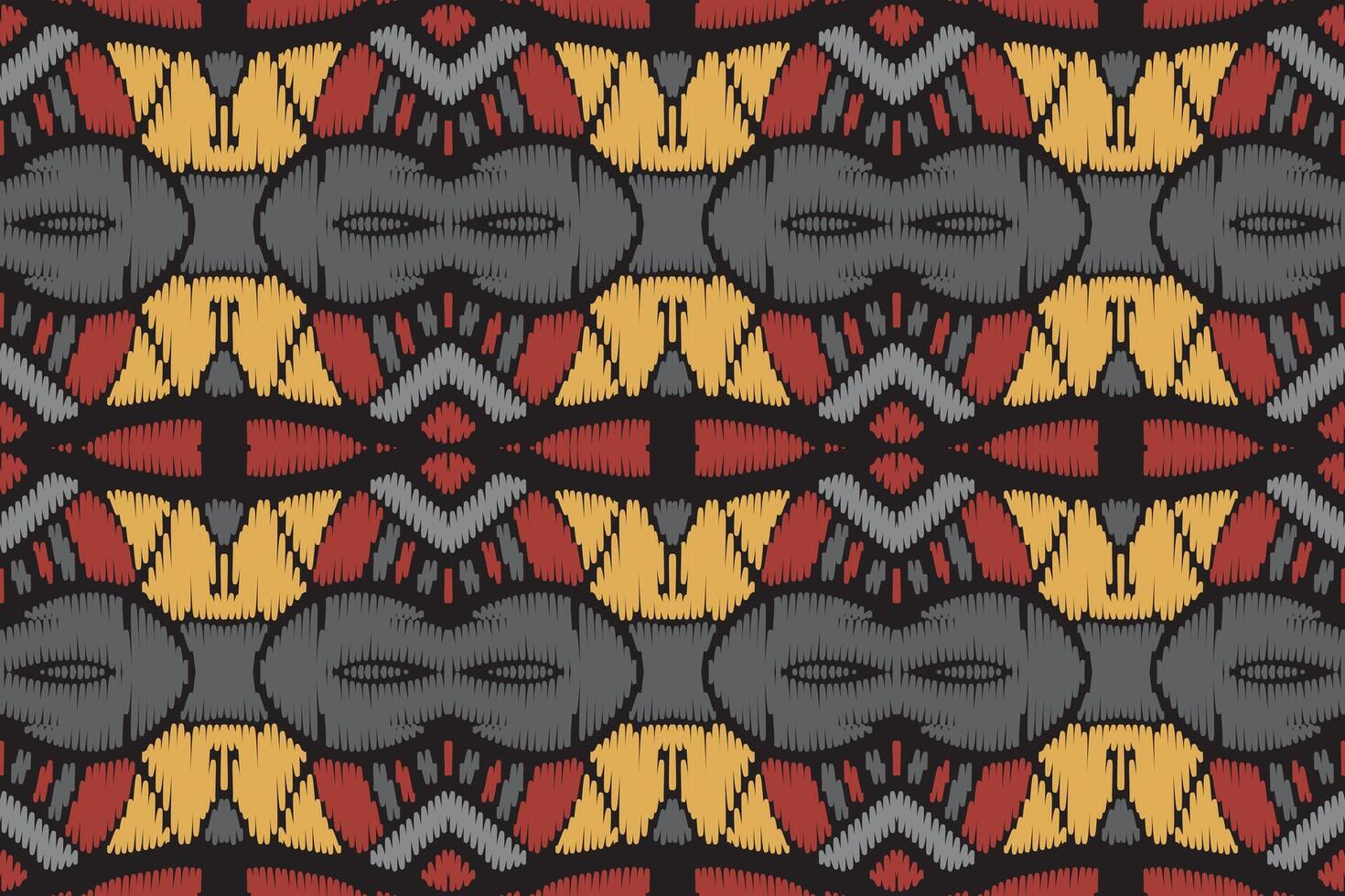 ikat mönster i tribal. geometriska etniska traditionella. mexikansk randig stil. design för bakgrund, tapeter, vektorillustration, tyg, kläder, batik, matta, broderi. vektor