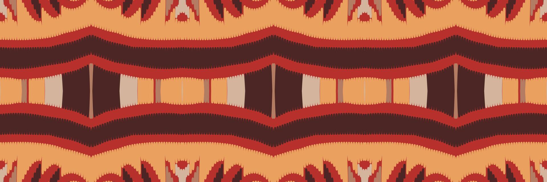 ikat mönster i tribal. geometriska etniska traditionella. mexikansk randig stil. design för bakgrund, tapeter, vektorillustration, tyg, kläder, batik, matta, broderi. vektor